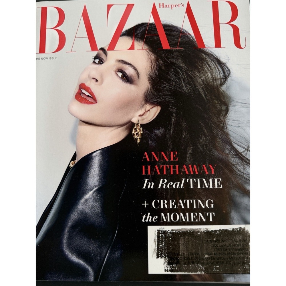 Harper's Bazaar April 2026 Anne Hathaway